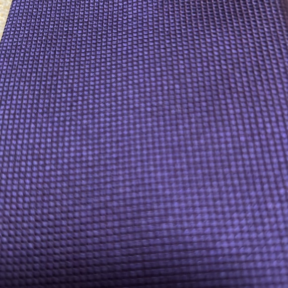 Boss Hugo Boss Tie Deep Purple Tiniest mini square pattern 100% Silk Italy - Picture 3 of 6